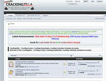 Tablet Screenshot of crackingzilla.net